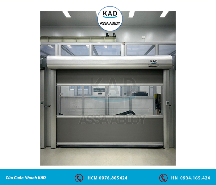 Cửa cuốn nhanh Bình Định – Giải pháp an toàn, tiện lợi cho mọi công trình