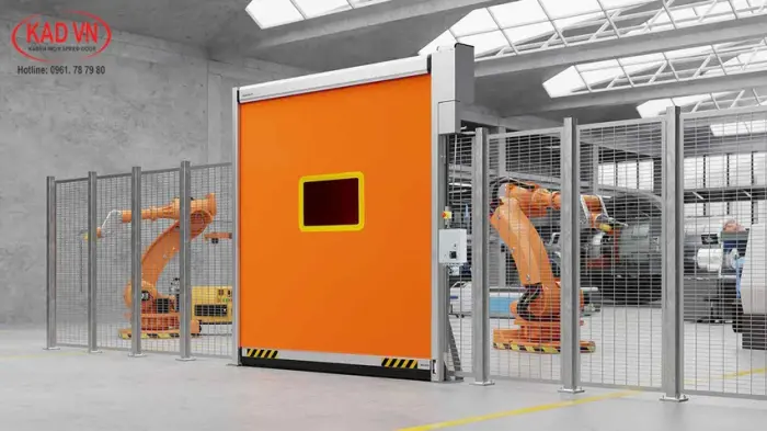 Cửa cuốn nhanh Quảng Bình - Giải pháp an toàn, hiện đại cho mọi công trình