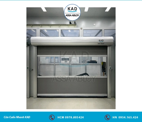 Cửa cuốn nhanh Bình Định – Giải pháp an toàn, tiện lợi cho mọi công trình